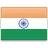 国旗的印度
