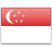国旗的新加坡