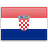 国旗的克罗地亚