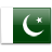 国旗的巴基斯坦